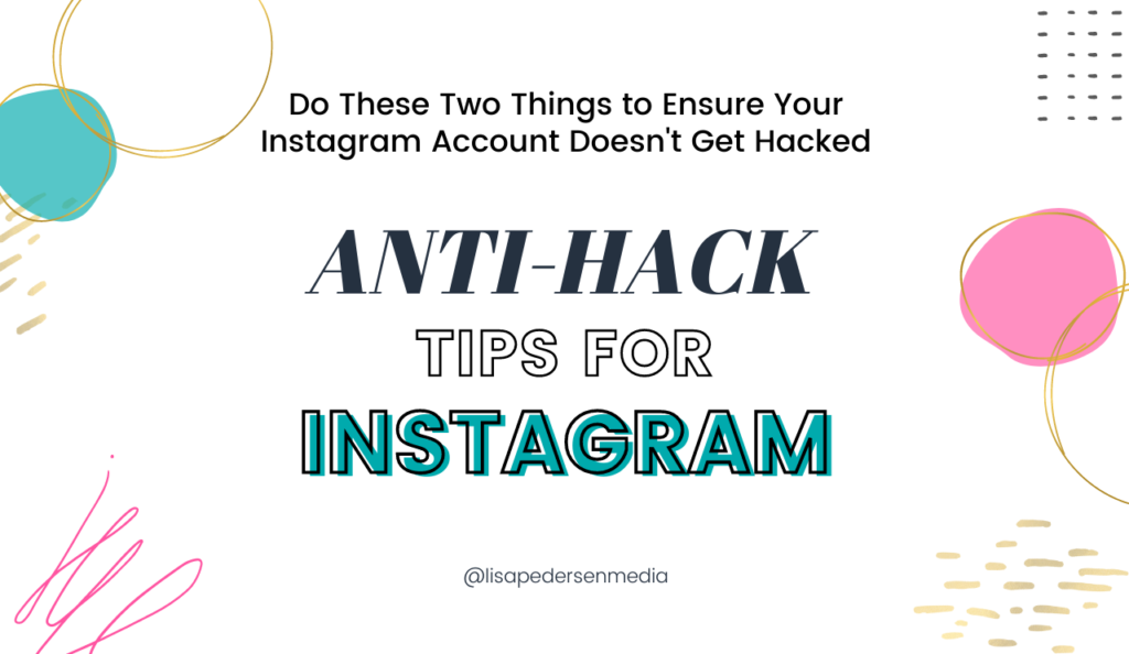 Anti-hack tips for Instagram